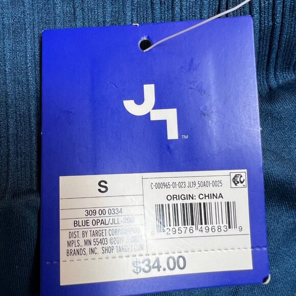 Joy Lab Blue Opal Suede Like Jogger - Picture 10 of 11